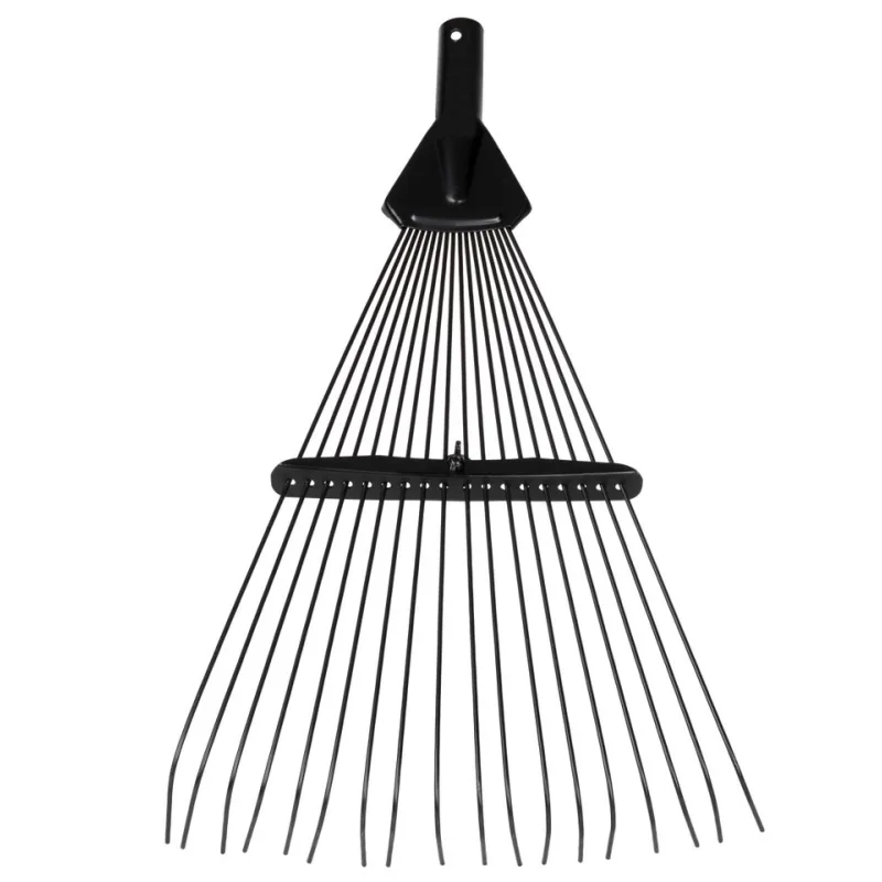 Hrable na lístie 18-zubé, vejárové, nastaviteľné, bez násady