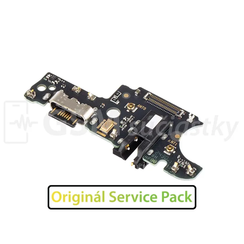 Doska nabíjania Motorola Moto G55 5G - nabíjací konektor, mikrofón Originál