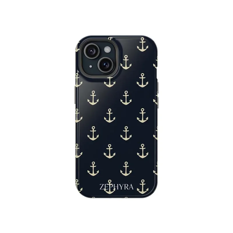 ZEPHYRA Midnight Anchors - iPhone 13 Mini Kryt
