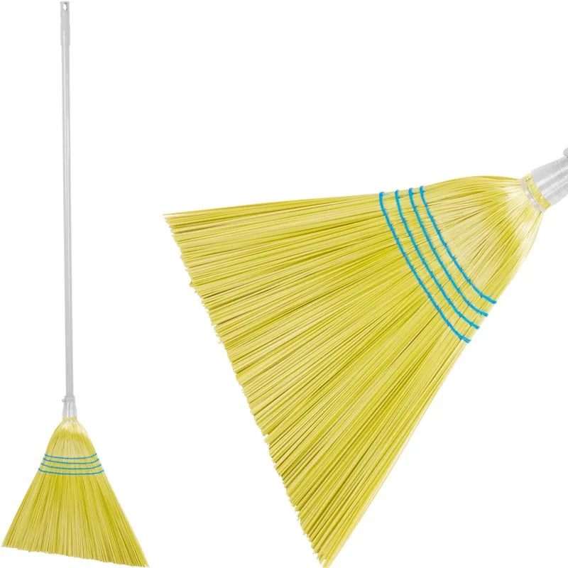 Metla Cleonix 3806Y, SorgoSkew, žltá, šikmá, Alu násada 153 cm