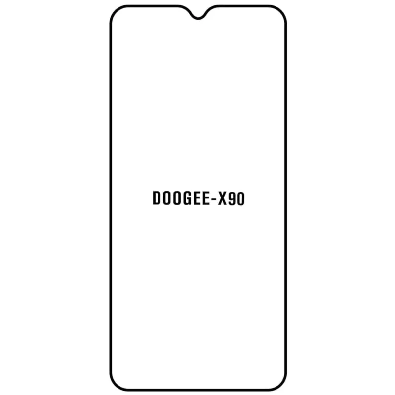 Ochranná fólia Sunshine Hydrogel pre Doogee X90 Variant:: predna matná