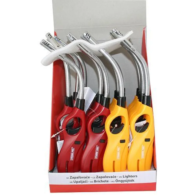 Zapaľovač Strend Pro ARSON Flexi, 28 cm, plniteľný, s poistkou