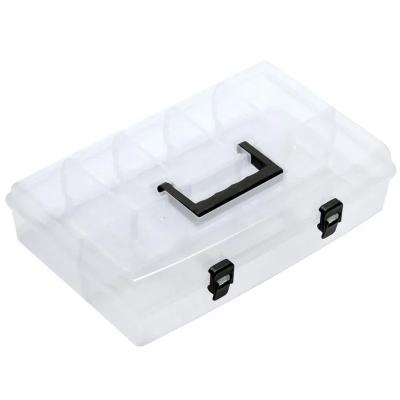 Kufríkový organizér UNIBOX NUN14, 6 priečok, 8,5×23,8×35,9 cm