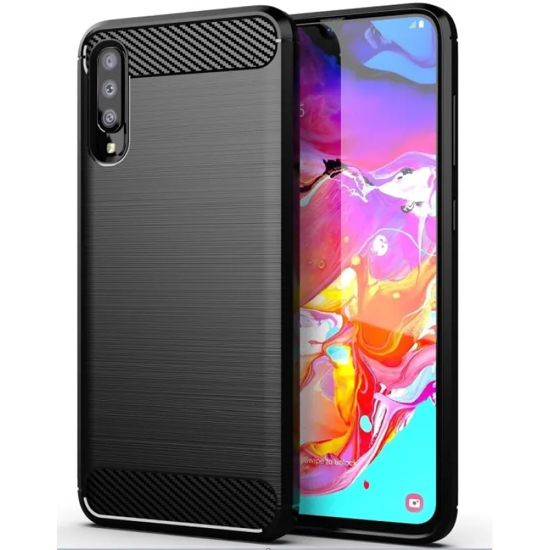 Defender Puzdro odolné protinárazové Samsung Galaxy A70, A705 Farba: Čierna