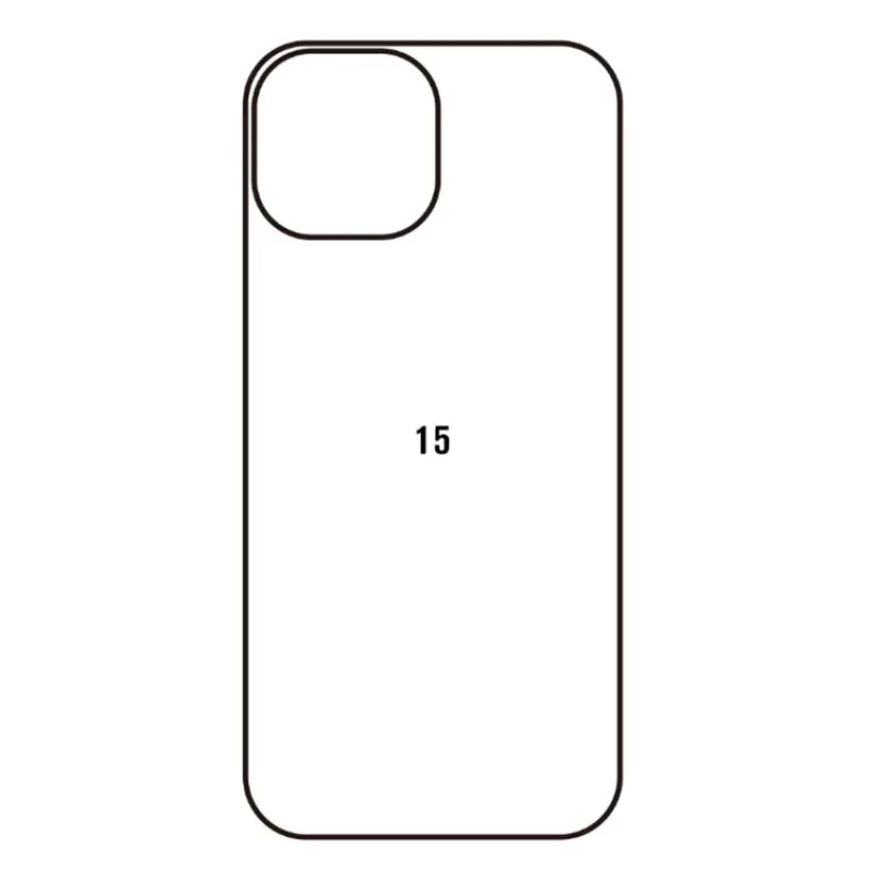 Ochranná fólia Sunshine Hydrogel pre Apple iPhone 15 Variant:: zadná čirá