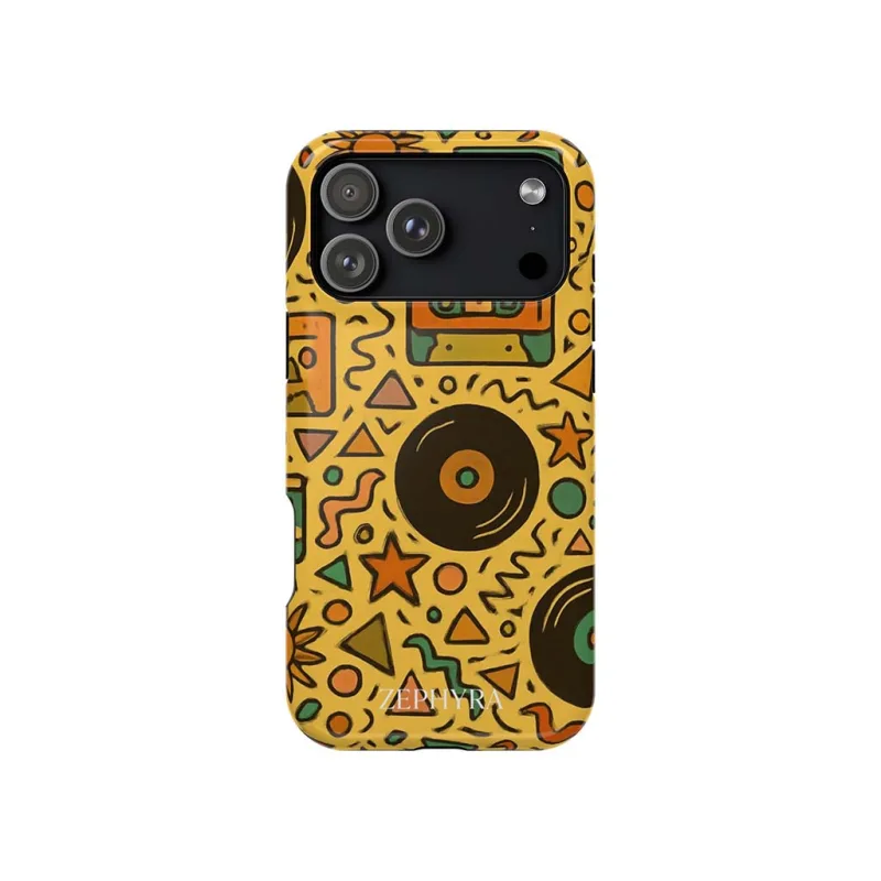 ZEPHYRA Retro Vibes - iPhone 17 Pro Max Kryt