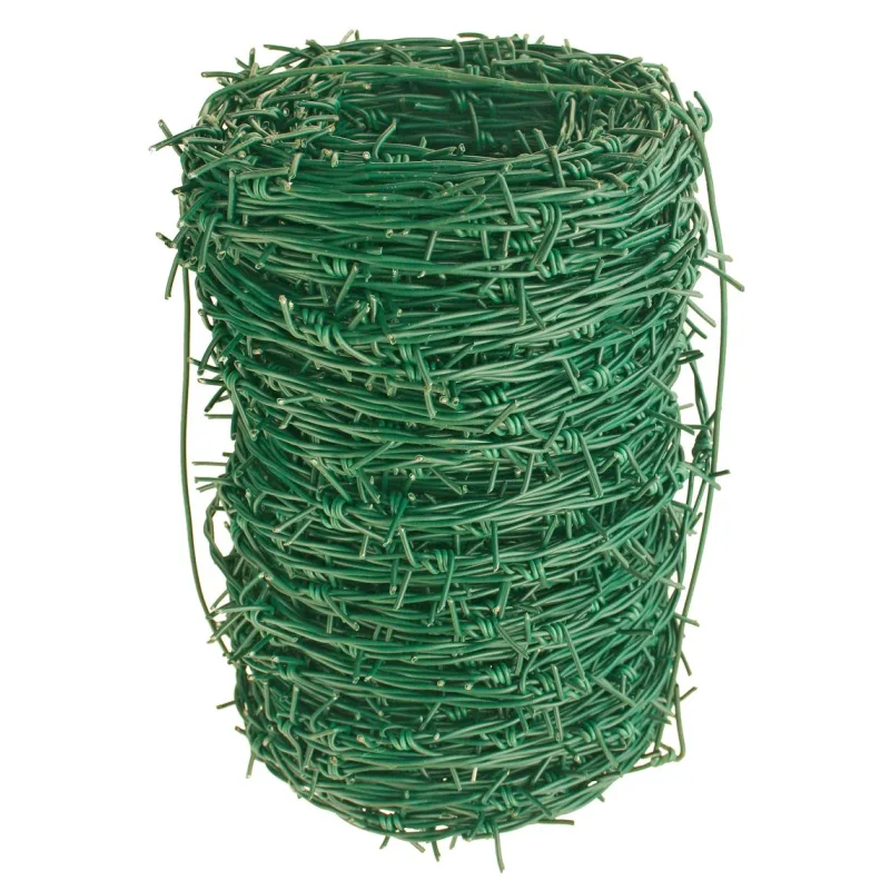 Ostnatý drôt PVC 2,10 mm, 50 m, poplastovaný