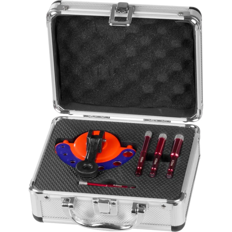 Sada vyrezávačov Strend Pro Premium, 6-8-10-12 mm, 1/4" Hex, diamant