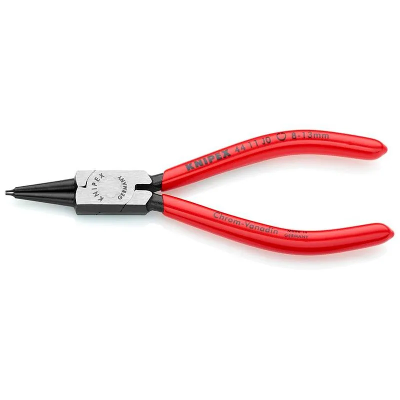 Kliešte KNIPEX 44 11 J0 – 8-13 mm, rovné, na vnútorné poistné krúžky