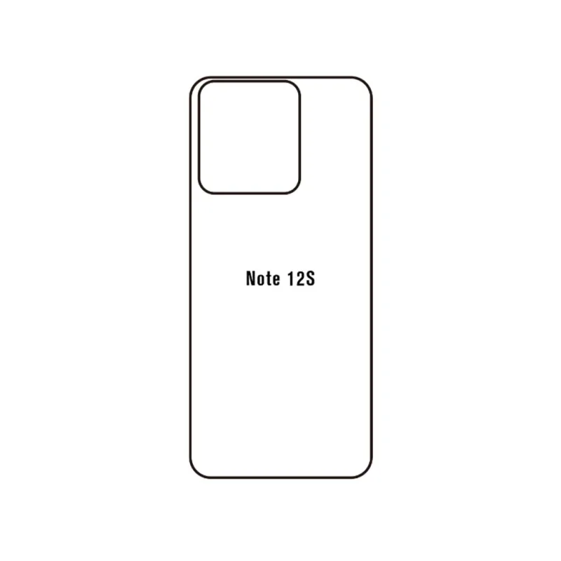 Ochranná fólia Sunshine Hydrogel pre Xiaomi Redmi Note 12S Variant:: zadná matná