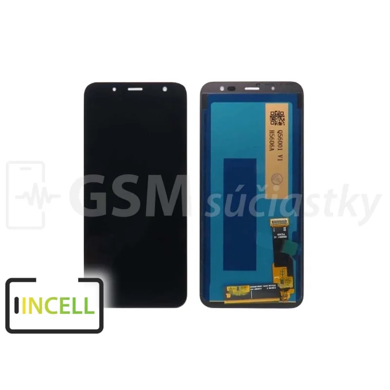 LCD Displej + Dotykové sklo Samsung Galaxy J6 J600F Farba: Čierna