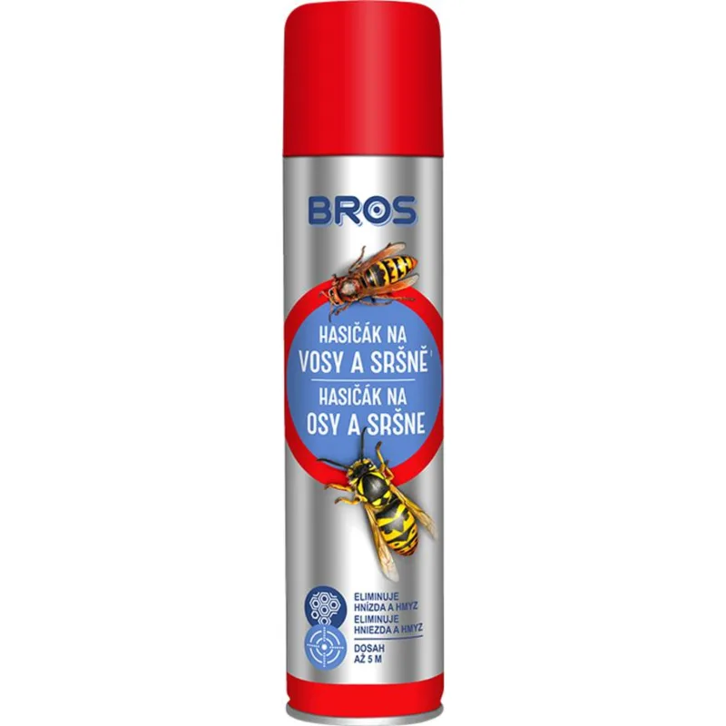 Sprej proti osám a sršňom Bros hasičák, 600ml