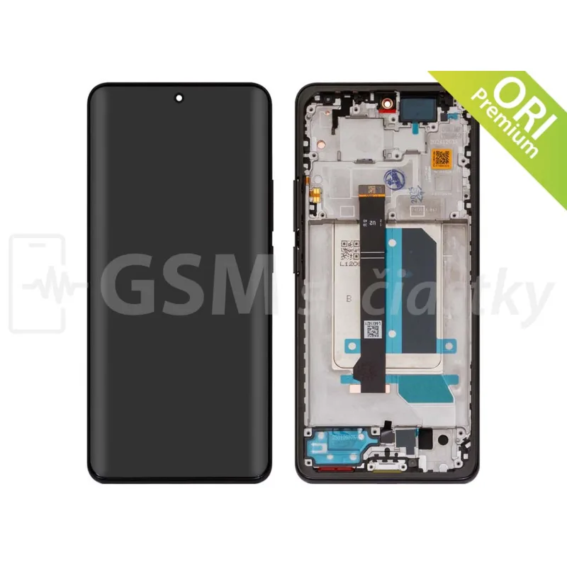 LCD Displej + Dotykové sklo a rám Xiaomi Redmi Note 14 Pro Plus
