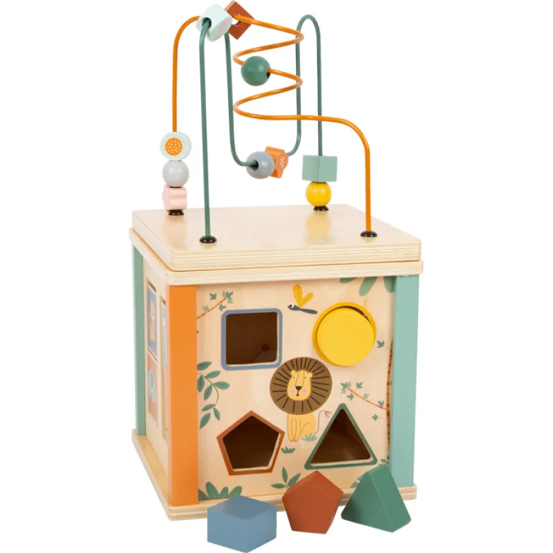 Motorická kocka pre deti Safari