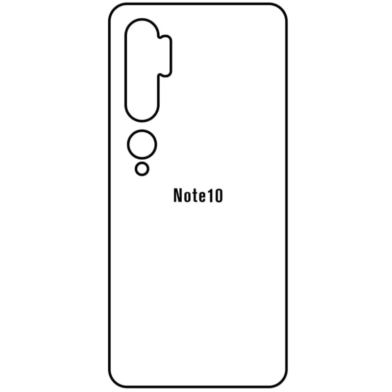 Ochranná fólia Sunshine Hydrogel pre Xiaomi Mi Note 10;Mi Note 10 Pro Variant:: zadná matná