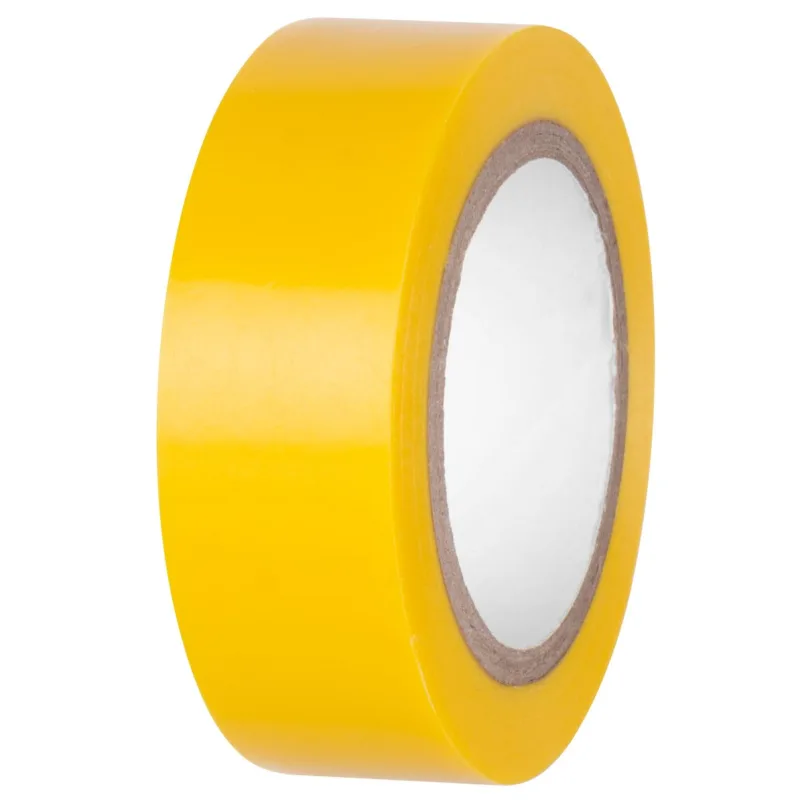 Izolačná páska žltá, 19 mm x 10 m, PVC, do 600 V