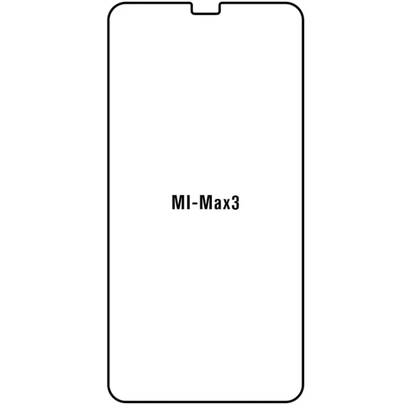 Ochranná fólia Sunshine Hydrogel pre Xiaomi Mi Max 3 Variant:: predná čirá