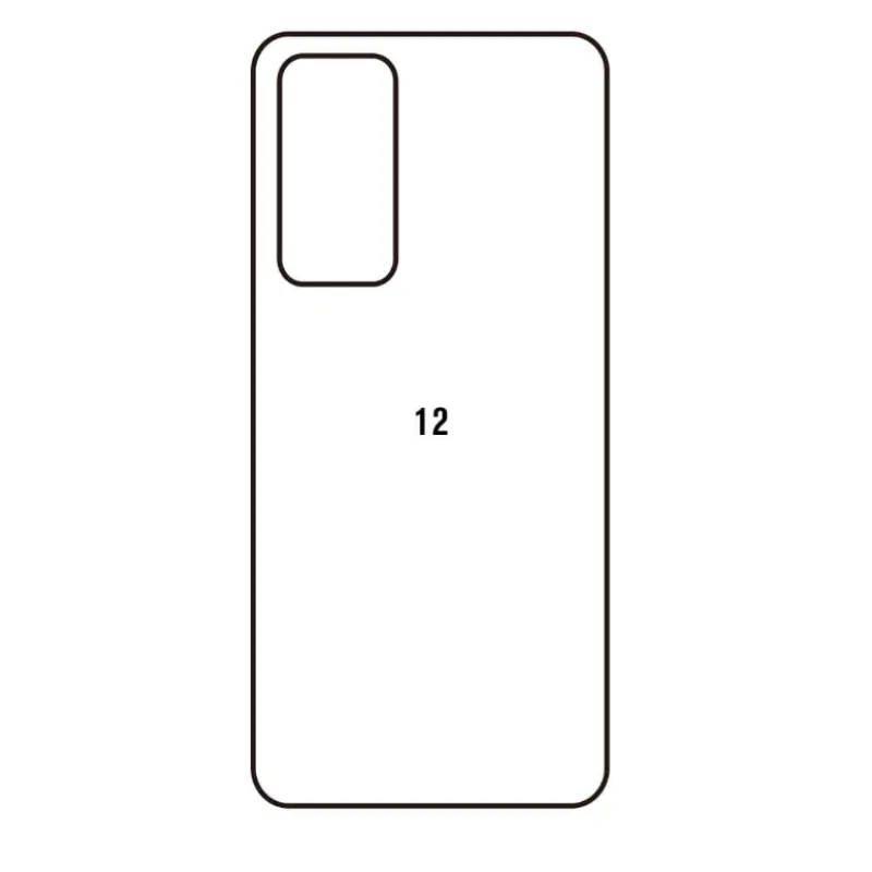 Ochranná fólia Sunshine Hydrogel pre Xiaomi 12X 5G Variant:: zadná matná