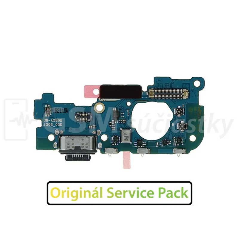 Doska nabíjania Samsung Galaxy A33 5G, A336- nabíjací konektor, mikrofón
