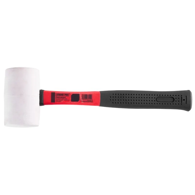 Gumené kladivo WhiteHead, 900 g, kovová rúčka