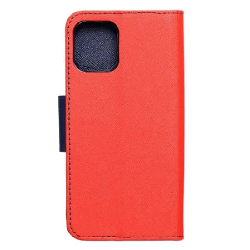 Fancy Book Puzdro otvaracie knižkové iPhone 12 mini Farba: Červená