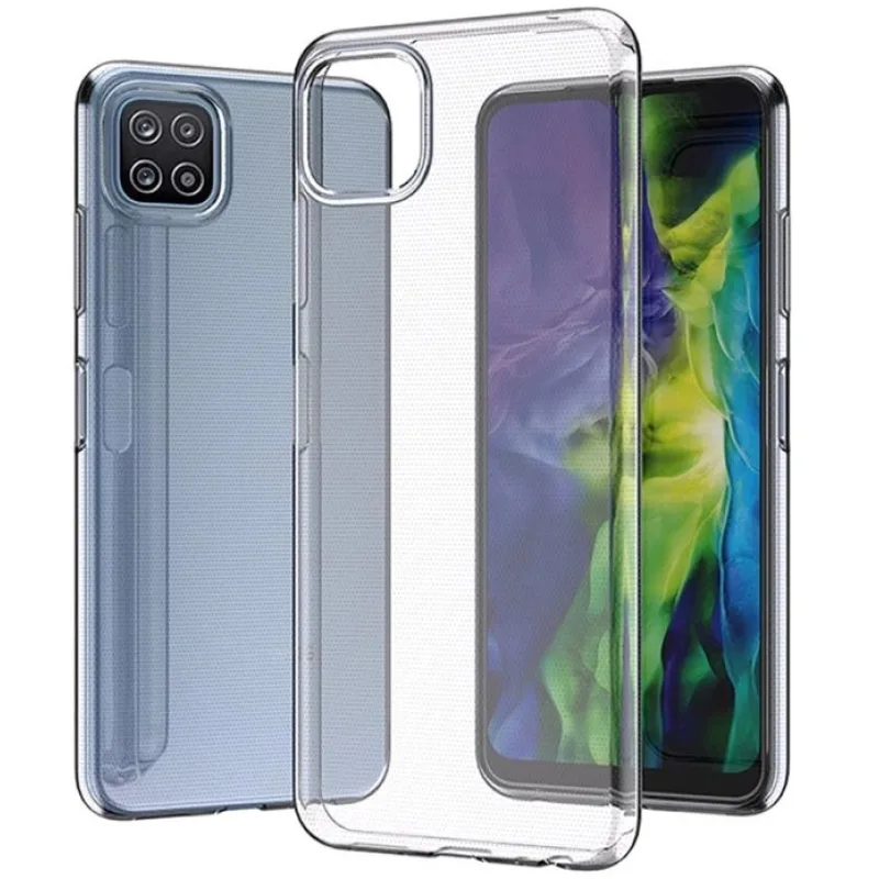 Transparentné Puzdro priesvitné silikónové Samsung Galaxy A22 5G, A226 Farba: Priesvitné 2220