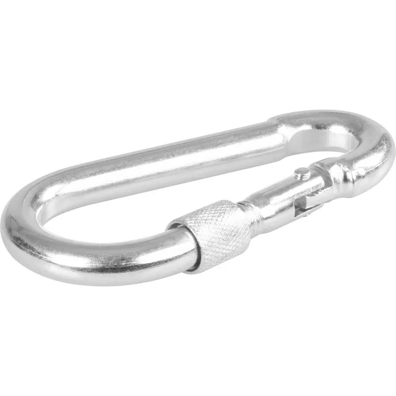 Karabinka Strend Pro, s maticou, 10 mm, balenie 10 ks