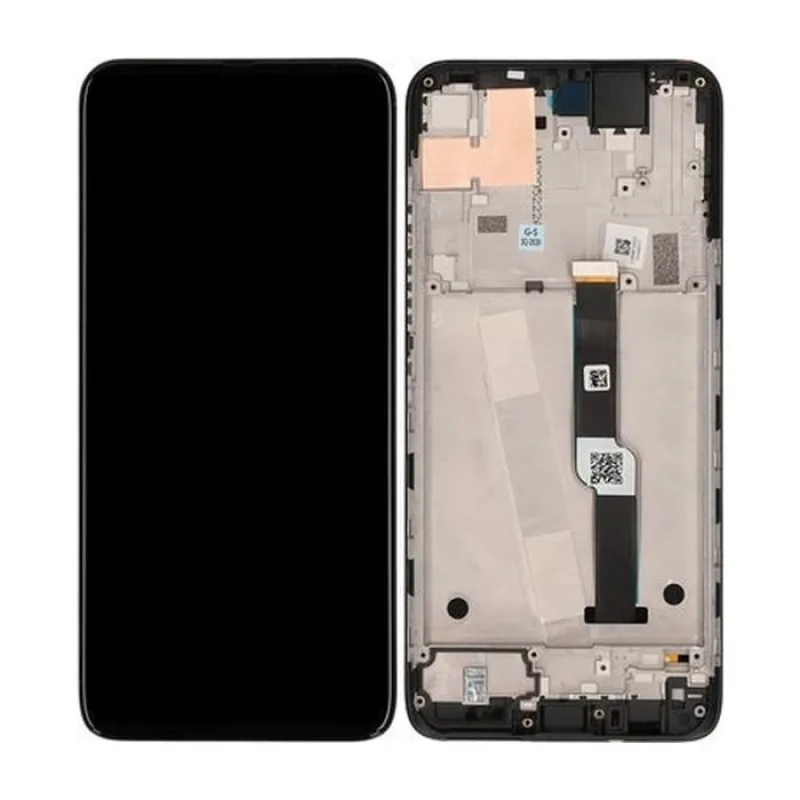 LCD Displej + Dotykové sklo + Rám Motorola Moto ONE Fusion Plus Farba: Čierna