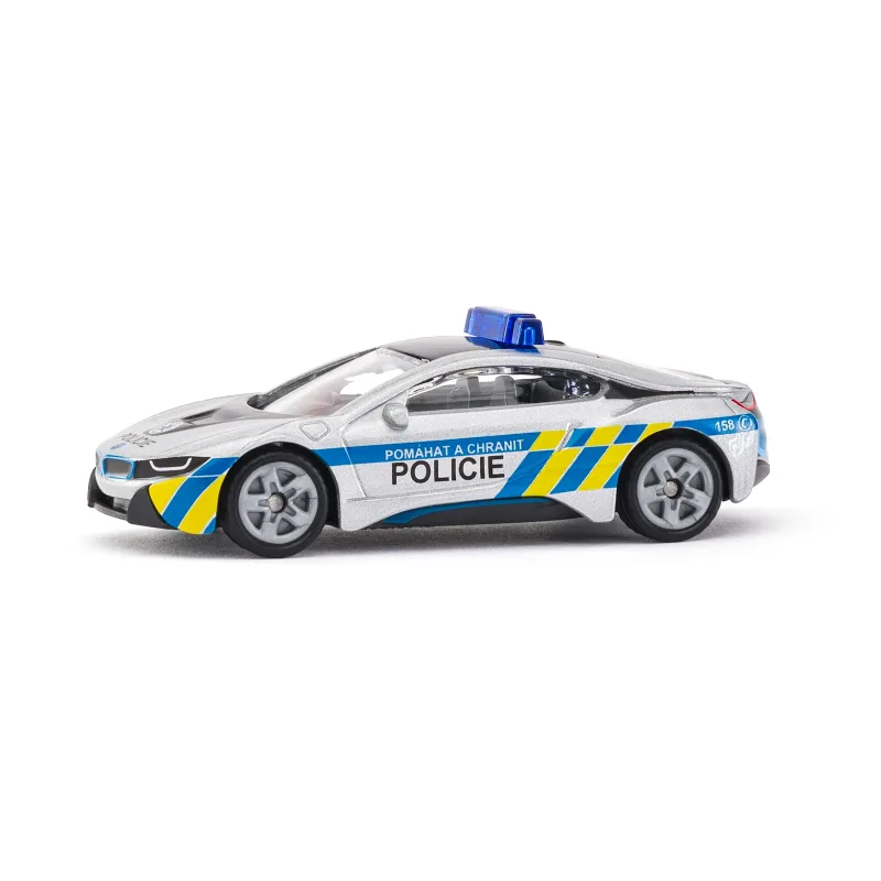 SIKU česká verzia - Polícia BMW i8 LCI