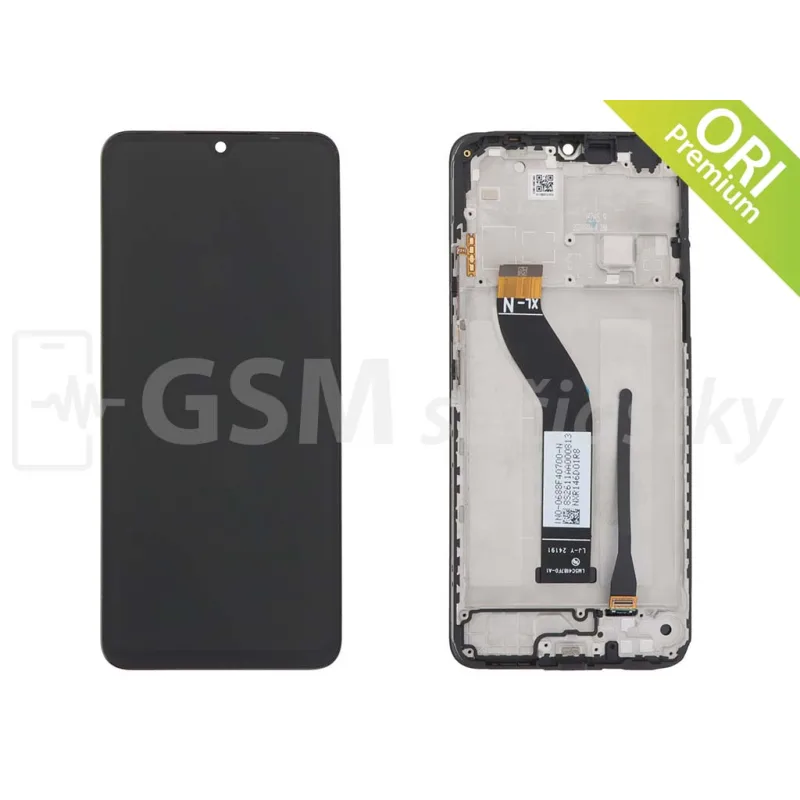 LCD Displej + Dotykové sklo Xiaomi Redmi 14C Farba: Čierna + rám