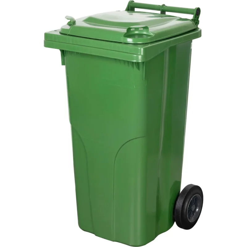 Smetná nádoba MGB 120 l, plastová, zelená, HDPE