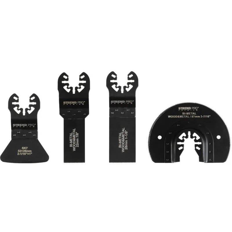 Sada nástrojov TAS-FW105 – pílové listy, polkruh, škrabka