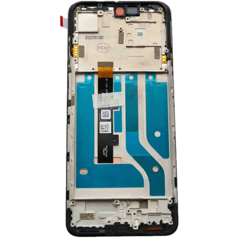 Motorola Edge 20 Lite - LCD displej + Dotykové sklo a Rám Farba: Čierna