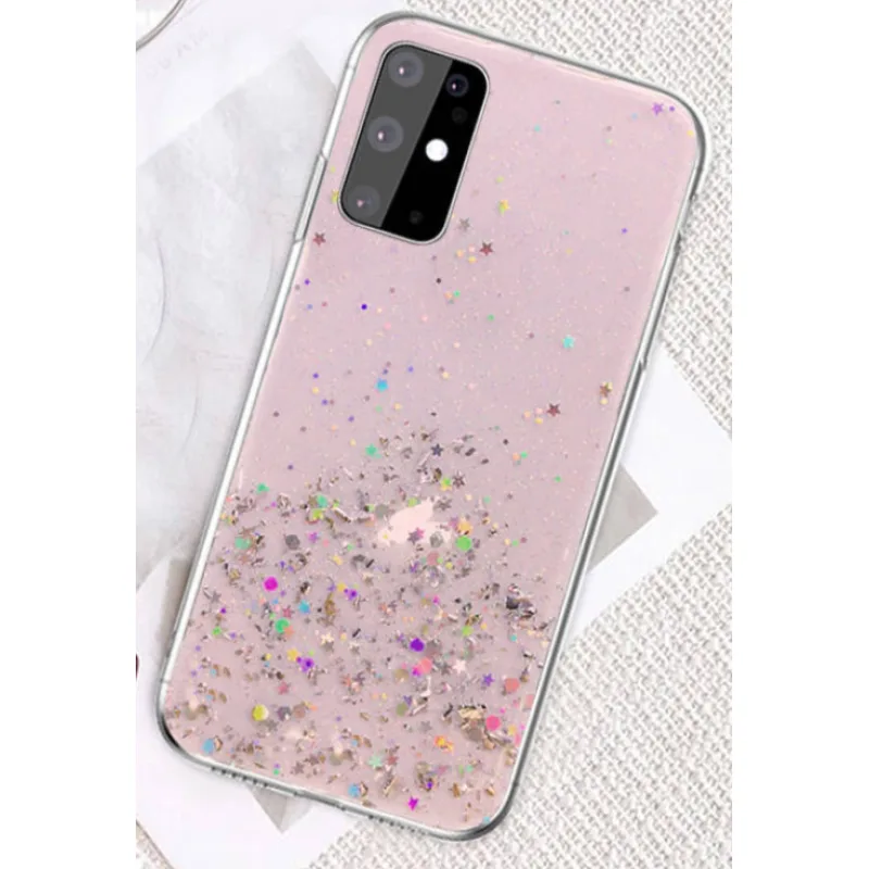 ELEGANCE Puzdro GLITTER na mobil Samsung Galaxy S23 Ultra Farba: Ružová