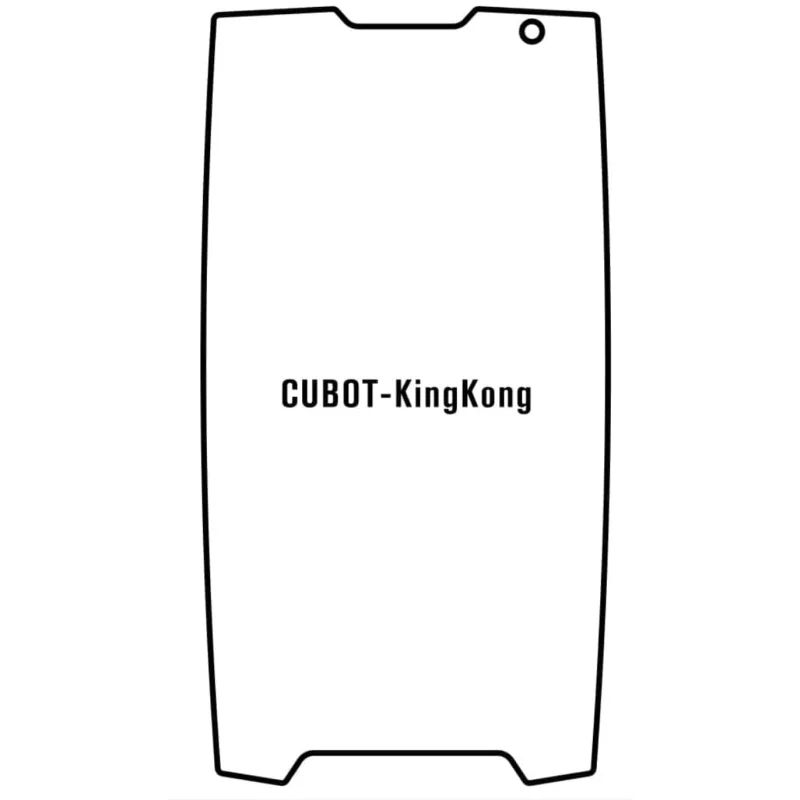 Ochranná fólia Sunshine Hydrogel pre Cubot King Kong Variant:: predná čirá