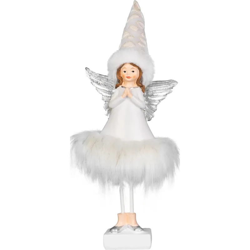 Vianočná dekorácia Anjel, 4.5x11x15 cm