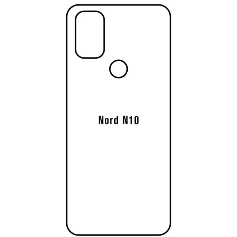 Ochranná fólia Sunshine Hydrogel pre OnePlus Nord N10 Variant:: zadná čirá