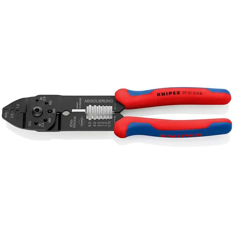 Kliešte KNIPEX 97 21 215 B – Lisovacie, 215 mm