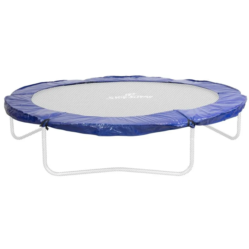 Ochrana pružín Skipjump GS08, pre trampolíny, PE, modrá, 244 cm