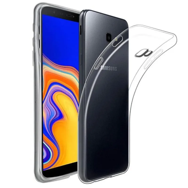 Transparentné Puzdro priesvitné silikónové Samsung J415 Galaxy J4 Plus Farba: Priesvitné 6040