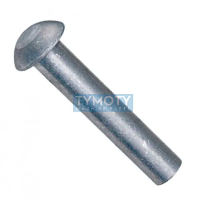 Niť polguľatá hlava DIN 660 8x25 hliníkový