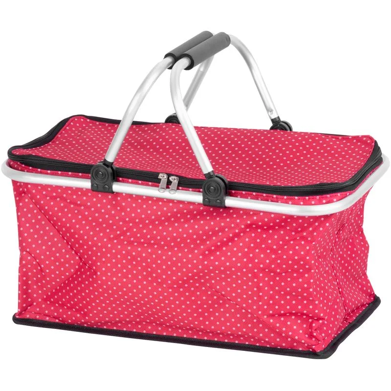 Košík Jela, nákupný, červený, max. 5 kg, 47x28x25 cm