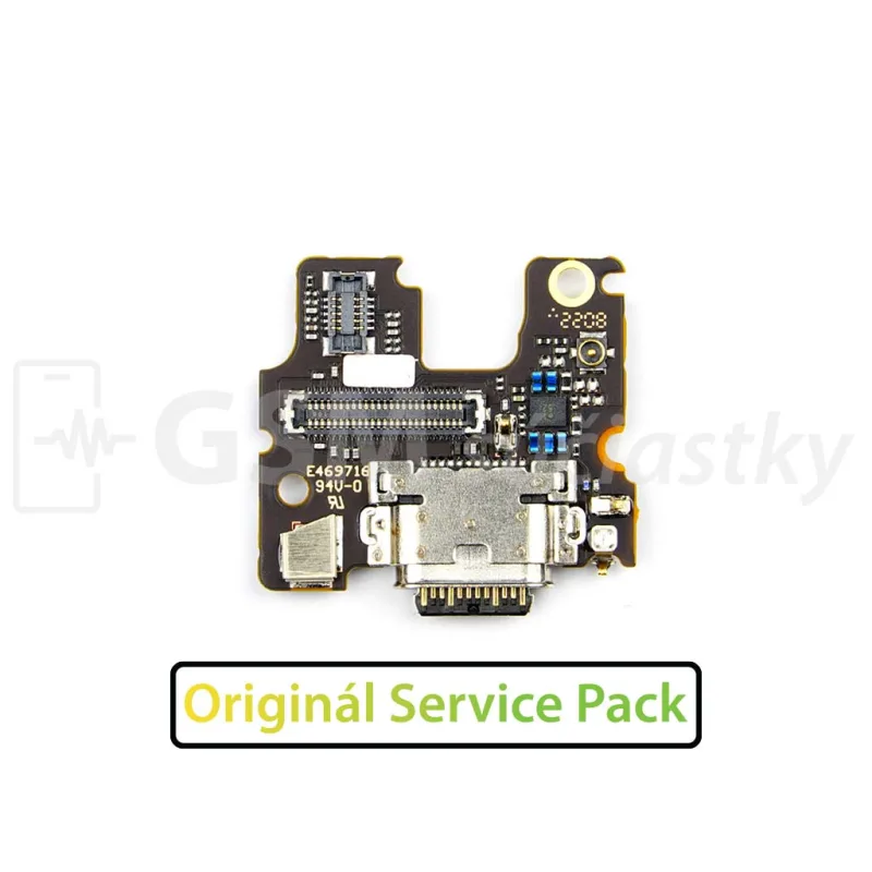 Doska nabíjania Motorola Edge 30 - nabíjací konektor, mikrofón Originál