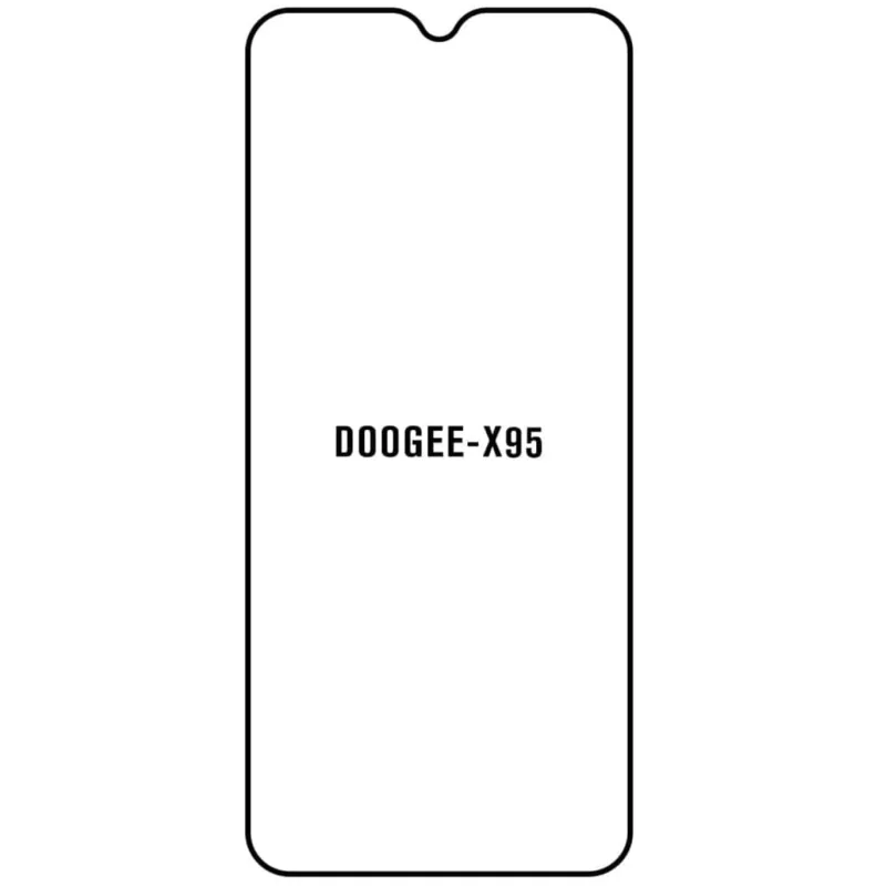 Ochranná fólia Sunshine Hydrogel pre Doogee X95 Variant:: predná čirá