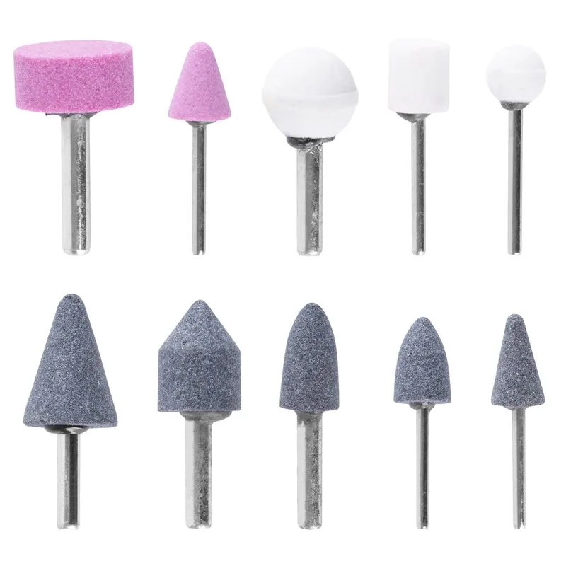 Sada brúsnych teliesok Strend Pro RGT1010, 10-dielna, rotačná