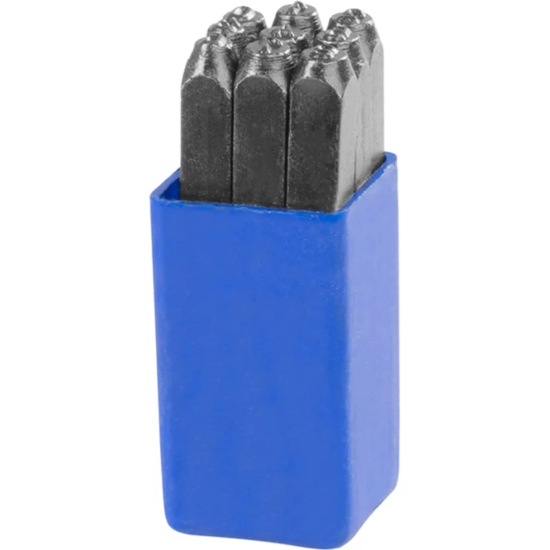 Razidlá čísla HR59204, výška číslic 4 mm, 9 ks