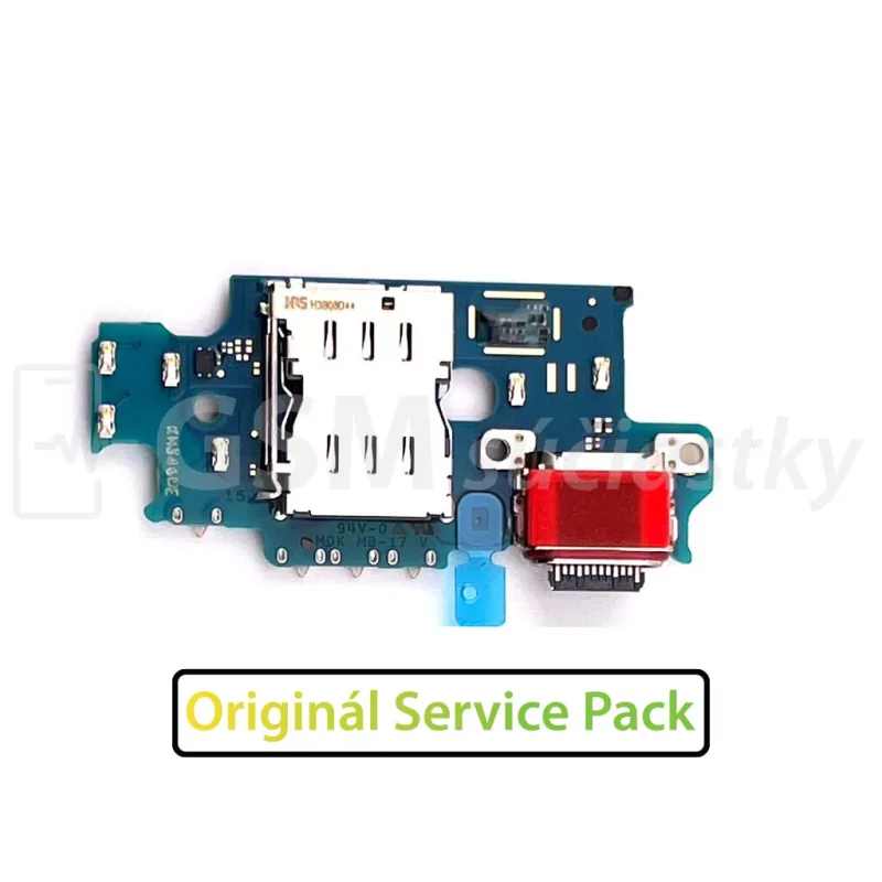 Doska nabíjania Samsung Galaxy S24+ 5G, S926 - nabíjací konektor, mikrofón