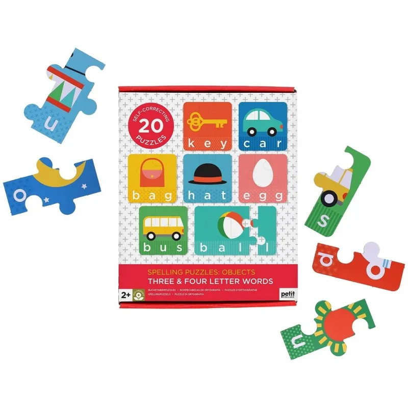 Petitcollage Puzzle Moje prvé hláskovanie s predmetmi