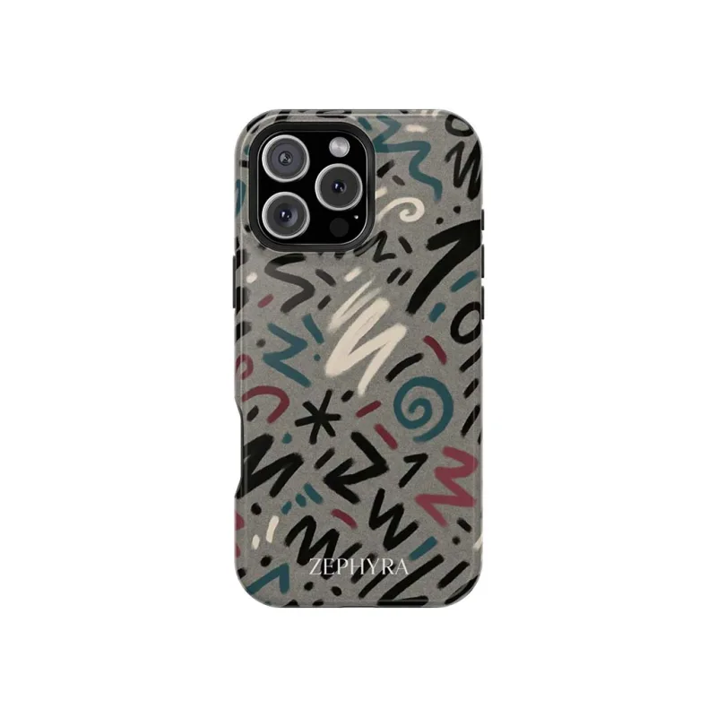 ZEPHYRA Graffiti Marks - iPhone 12 Pro Kryt
