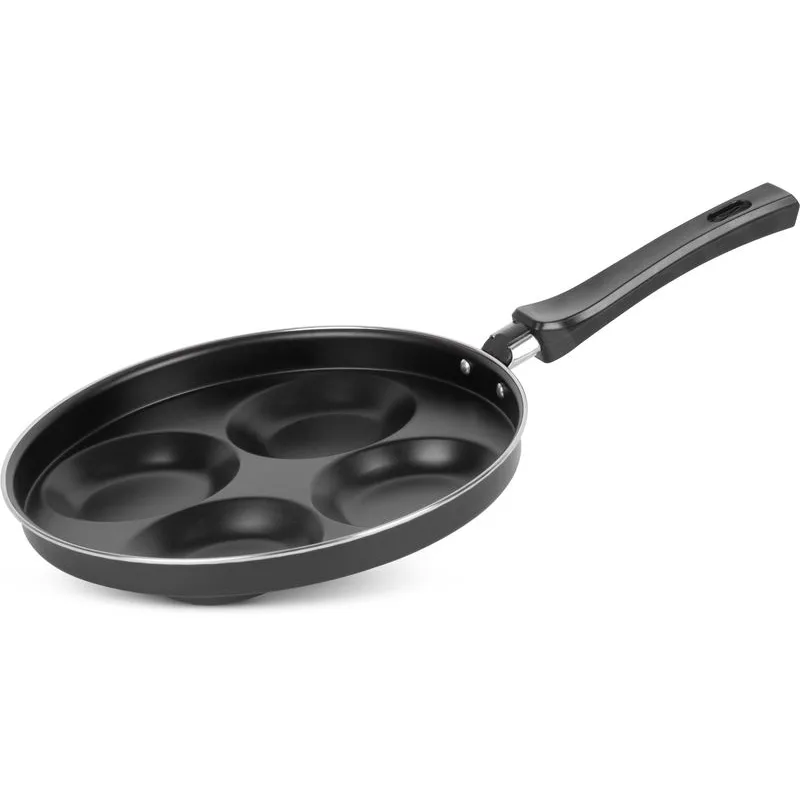 Panvica MagicHome na volské oká – 4 kusy, uhlíková oceľ